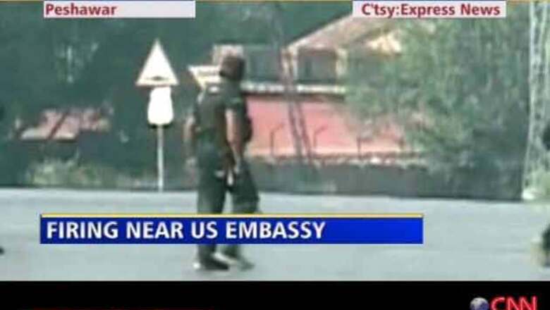 Two militants take guards hostage in Peshawar