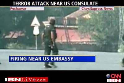 Two militants take guards hostage in Peshawar