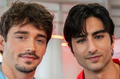 Ibrahim Ali Khan Poses With Charles Leclerc At Miami Grand Prix, Fans Tease ‘Ta Ra Rum Pum 2 In Making?’