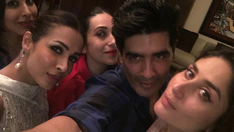 Kareena Kapoor, Malaika Arora Attend Manish Malhotra's Dinner Party