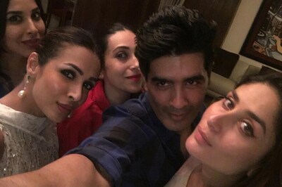 Kareena Kapoor, Malaika Arora Attend Manish Malhotra's Dinner Party