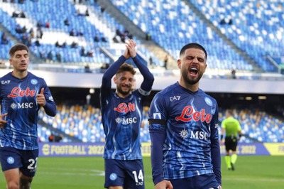 Serie A: Lorenzo Insigne Matches Diego Maradona as Napoli Stay on Inter Milan's Trail