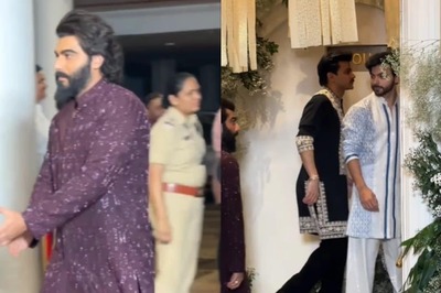 Arjun Kapoor Attends Manish Malhotra's Diwali Bash With Janhvi Kapoor's Rumoured BF Shikhar Pahariya