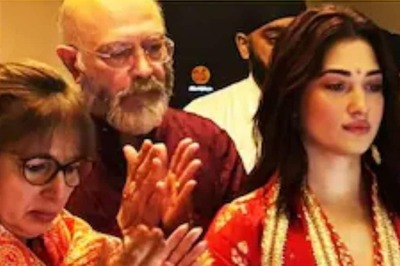 Actress Tamannaah Bhatia Visits Kamakhya Temple With Family Amid ED Probe