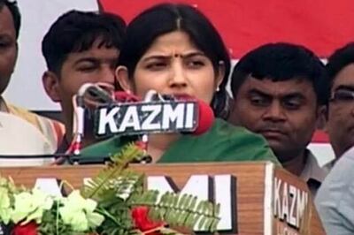 Dimple Yadav braces up for battle in Kannauj, says I am confident of winning elections