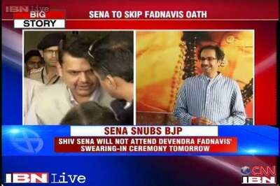 BJP humiliated us by not offering any berths, will boycott Maharashtra CM's swearing-in: Shiv Sena