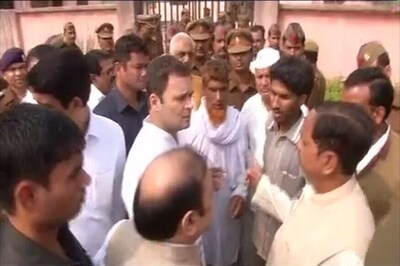 Rahul Gandhi Arrives in Rae Bareli, To Meet NTPC Blast Victims' Families Soon