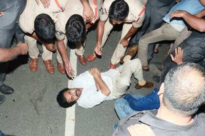 Pawan Kalyan Detained After He Lies Down On The Road To Protest; Here's Why