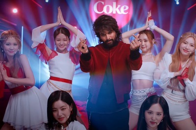 Pushpa Star Allu Arjun, K-pop Group TRI.BE Set Dance Floor On Fire In Armaan Malik's New Song Memu Aagamu