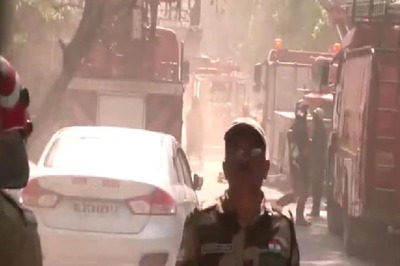 Fire Breaks Out At Income Tax Office In Delhi; 21 Fire Tenders On Spot
