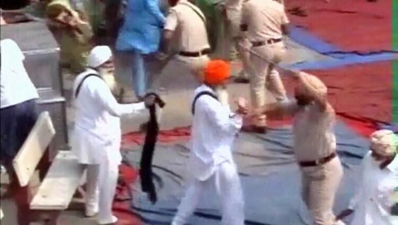 Clashes in Punjab leave 2 dead; IGP among 75 injured