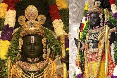 Lord Ram’s 14 Handcrafted Gold Jewellery Pieces Are Encrusted With Diamonds, Rubies and Emeralds