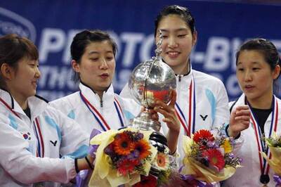 S Korea stun China to win Uber Cup