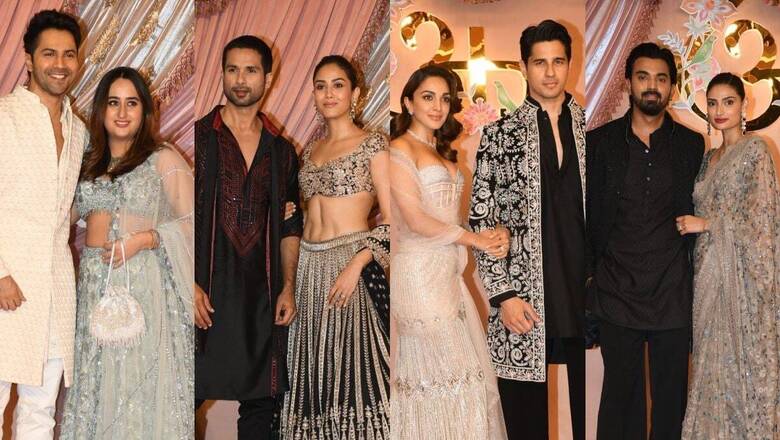 From Sid-Kiara to Shahid-Mira, Bollywood Couples Steal the Show at Anant-Radhika's Sangeet | Pics