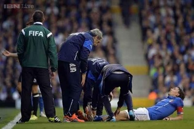 Italy's Montolivo out of World Cup with broken leg