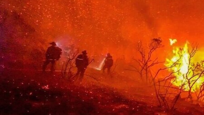 Wildfires Rage In California, Stoked By Extreme Heat In U.S. West