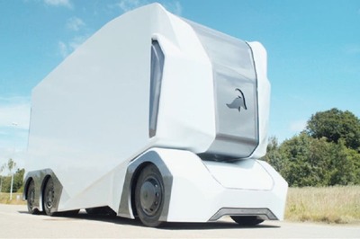 Self-driving T-Pod Truck Prototype With no Windows Unveiled