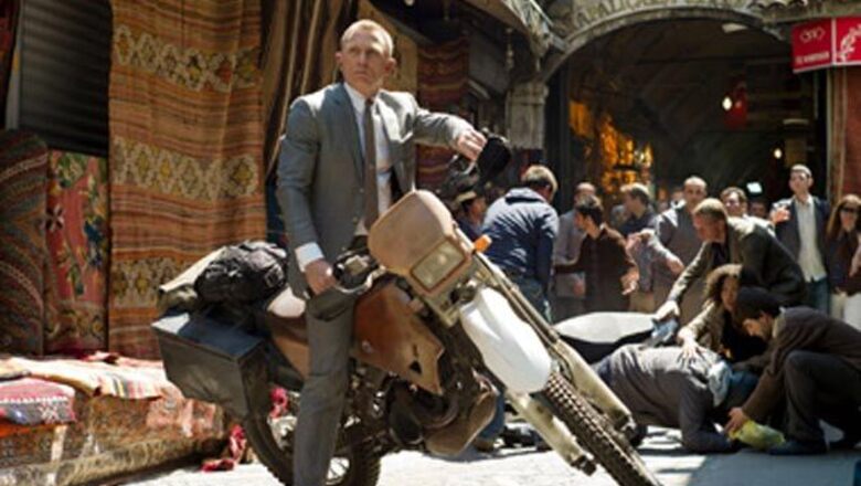 Skyfall: James Bond's motorcycle is up for grabs