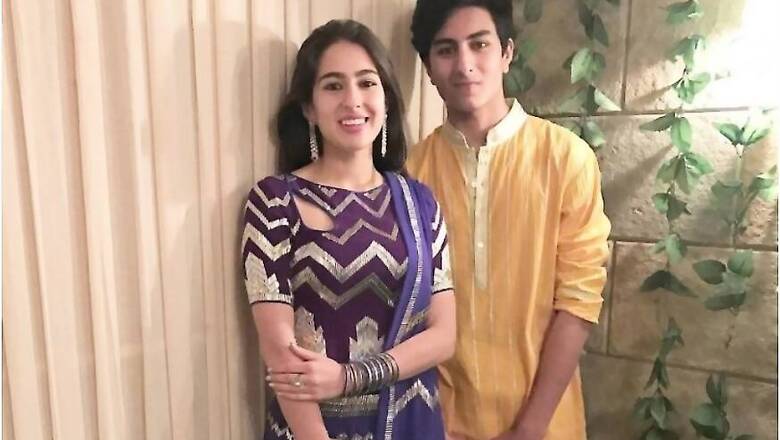 Sara Ali Khan's Pic with Brother Ibrahim is a Perfect Flashback Friday Moment