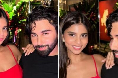 Suhana Khan Looks Stunning In A Red Strappy Dress As She Parties With Orry; See Pic
