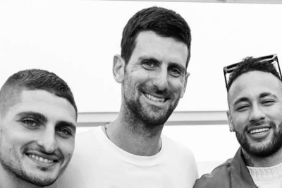 Novak Djokovic Shares Clip Showing Off His Football Skills With Neymar Jr., Marco Verratti