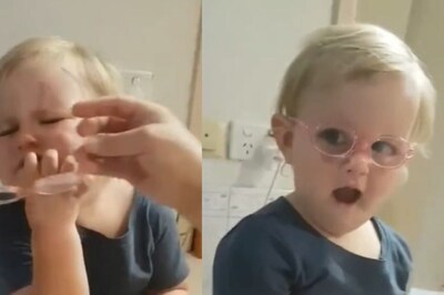 Watch: Heartwarming Moment Of Toddler Seeing Things Clearly After Wearing Glasses Viral