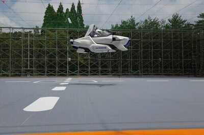 Japan's 'flying Car' Gets Off Ground, With A Person Aboard