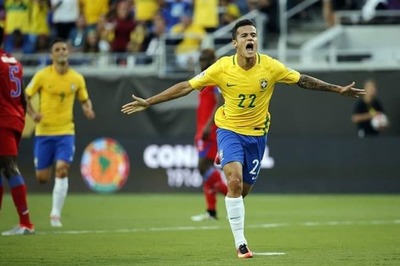 Coutinho Nets Hat-Trick as Brazil Rout Haiti 7-1 in Copa America