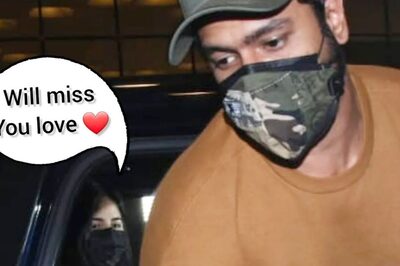Katrina Kaif Drops Hubby Vicky Kaushal to Airport, Gives Him Tight Hug; VicKat Fans Have Meltdown