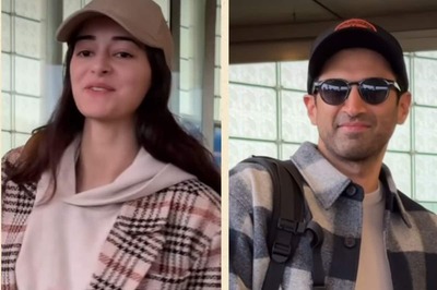 Ananya Panday and Aditya Roy Kapur's Coordinated Airport Winter Fashion Takes Center Stage