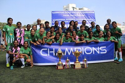 Kickstart FC Win Karnataka Women's League to Qualify for Indian Women's League