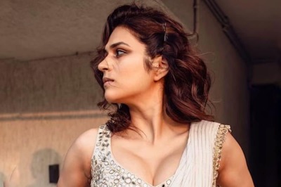 Actress Shraddha Das Is Elegance Personified In White Chiffon Saree