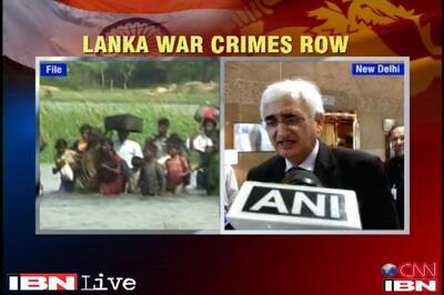 Govt't draft resolution on Sri Lanka is a work in progress: Khurshid