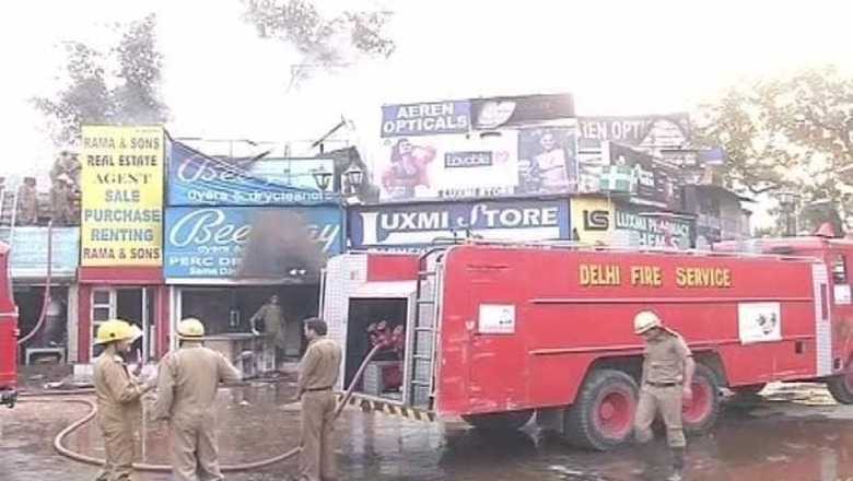 Delhi: Several shops gutted in Bengali market fire, no casualties