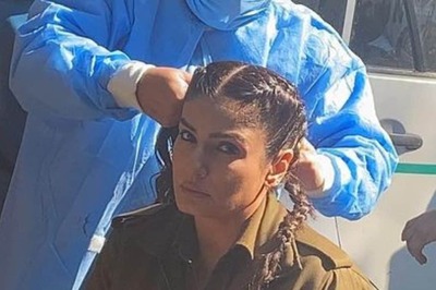 Raveena Tandon Shares BTS Photo from Her Series Aranyak