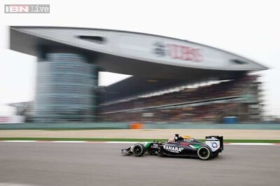 Force India remain in top-3 with double points finish in Shanghai
