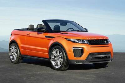 Range Rover Evoque Convertible Launched in India for Rs 69.53 Lakh