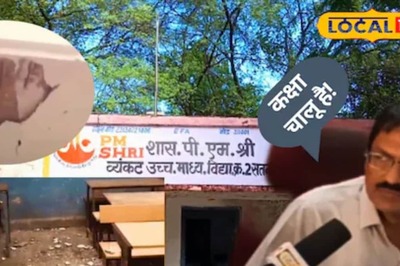 Teacher Carries On With Exam Despite Roof Collapse in MP School, Video Goes Viral