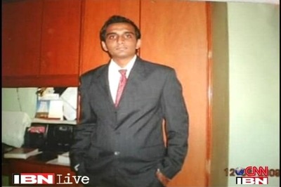 Family of Anuj Bidve arrives in London