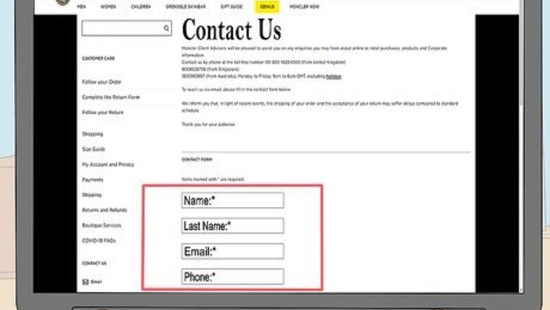 How to Contact Moncler