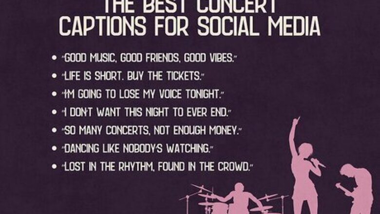 70 Best Concert Captions for Any Music Genre