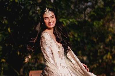 Athiya Shetty's Haldi lehenga Showcased At NMACC Following Sonam Kapoor Ahuja's Wedding Ensemble