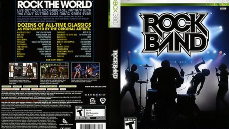 How to Transfer Rock Band 1 Songs Into Rock Band 2 on Xbox 360