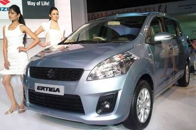Maruti Ertiga unveiled at Auto Expo 2012