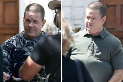 Mark Wahlberg Sports Double Chin, Pot Belly as He Shoots for Upcoming Movie in LA
