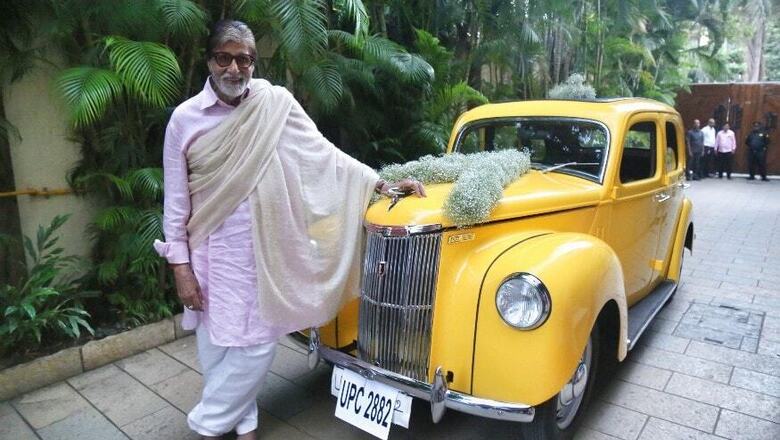 Amitabh Bachchan Adds A Vintage Car To His Collection, Calls It 'Gesture Beyond Time'