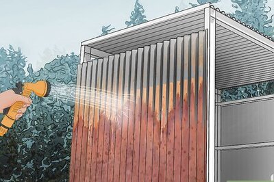 How to Paint a Rusty Metal Shed