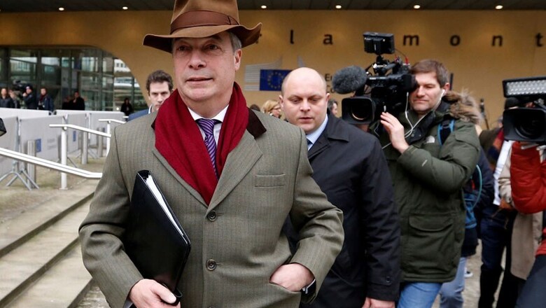Brexit Vote May be Reversed, says British Campaigner Nigel Farage