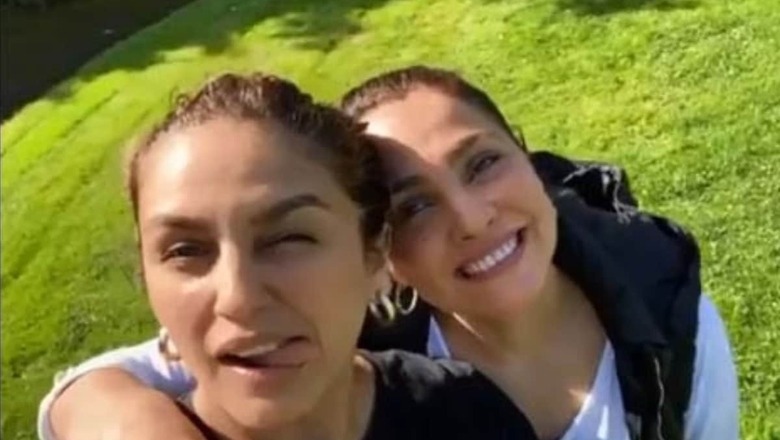 'It's Humzamania': Lara Dutta, Huma Qureshi Get Goofy on 'BellBottom' Set