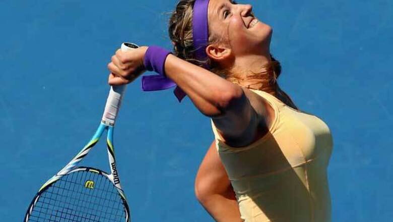 Azarenka blanks Vesnina to reach quarters